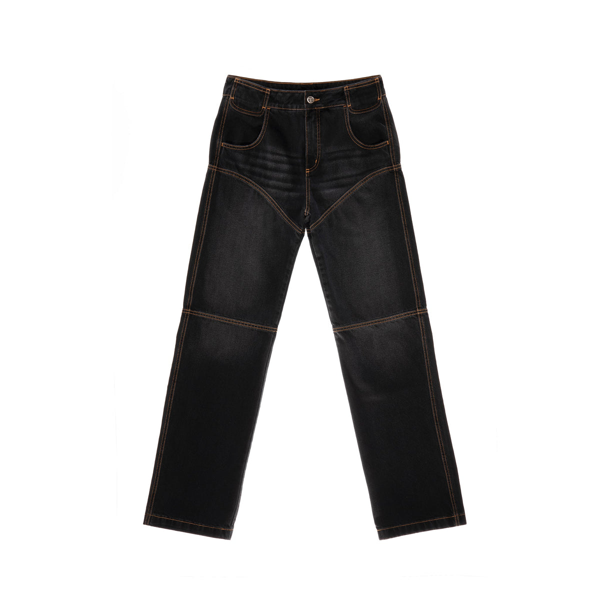 Straight Leg Jean - Black - Pants & Shorts