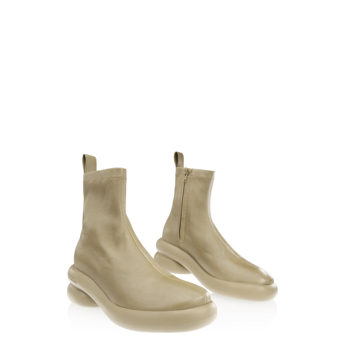 Stretch Leather Modular Boot - Drab - Boots