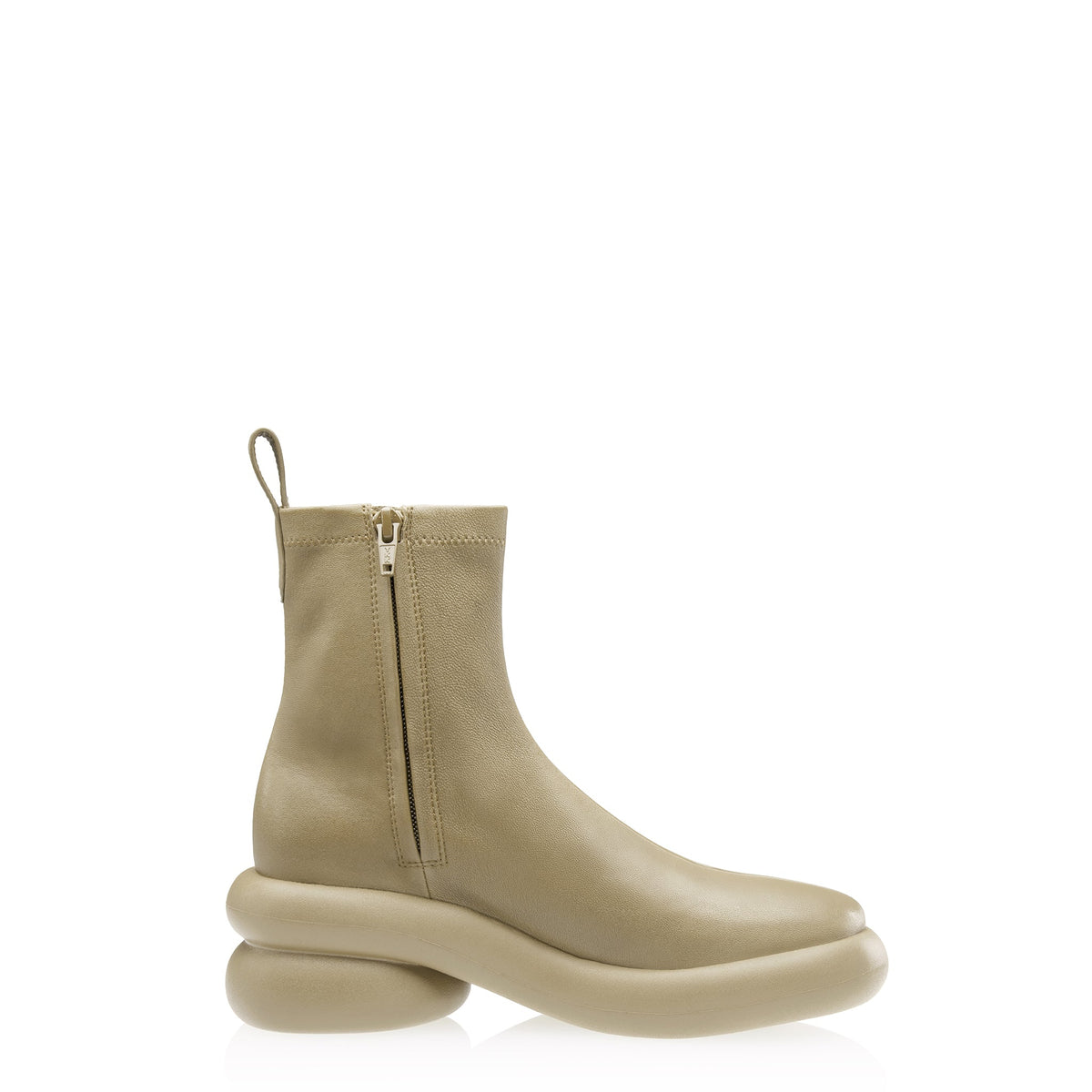 Stretch Leather Modular Boot - Drab - Boots