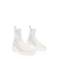 Stretch Leather Modular Boot - White - Boots