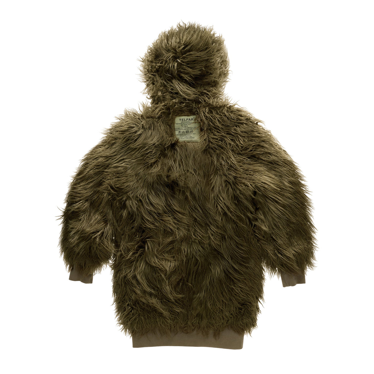 Tall Camo Fur Hoodie - Jungle - Sweaters & Hoodies