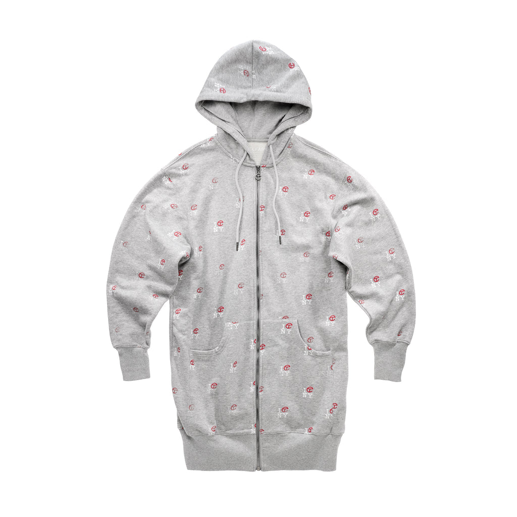 Tall Canal Zip Up Hoodie - Heather Grey - Sweaters & Hoodies