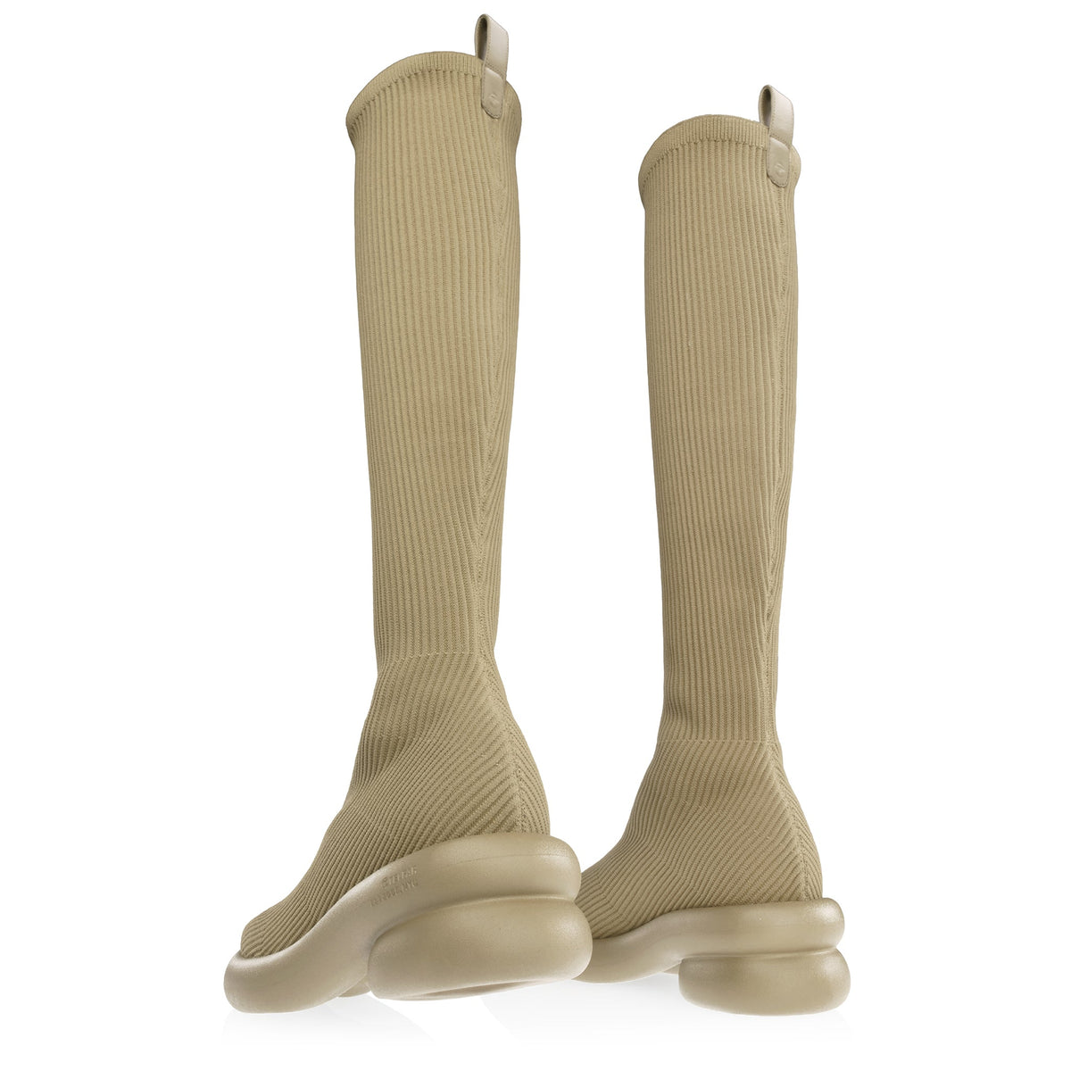 Tall Knit Modular Boot- Drab - Boots