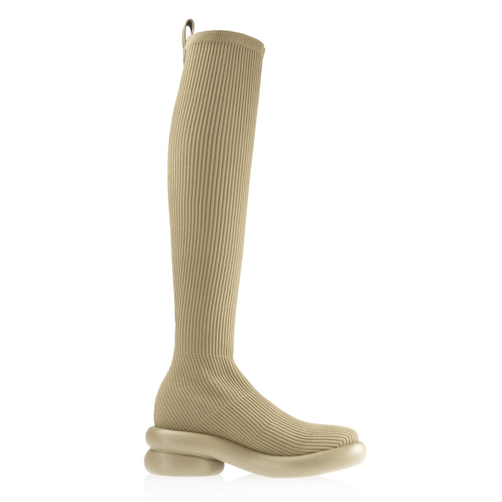 Tall Knit Modular Boot- Drab - Boots