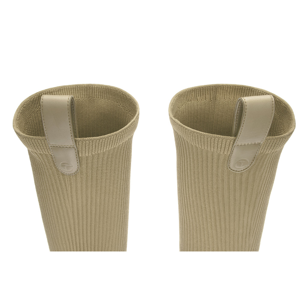 Tall Knit Modular Boot- Drab - Boots