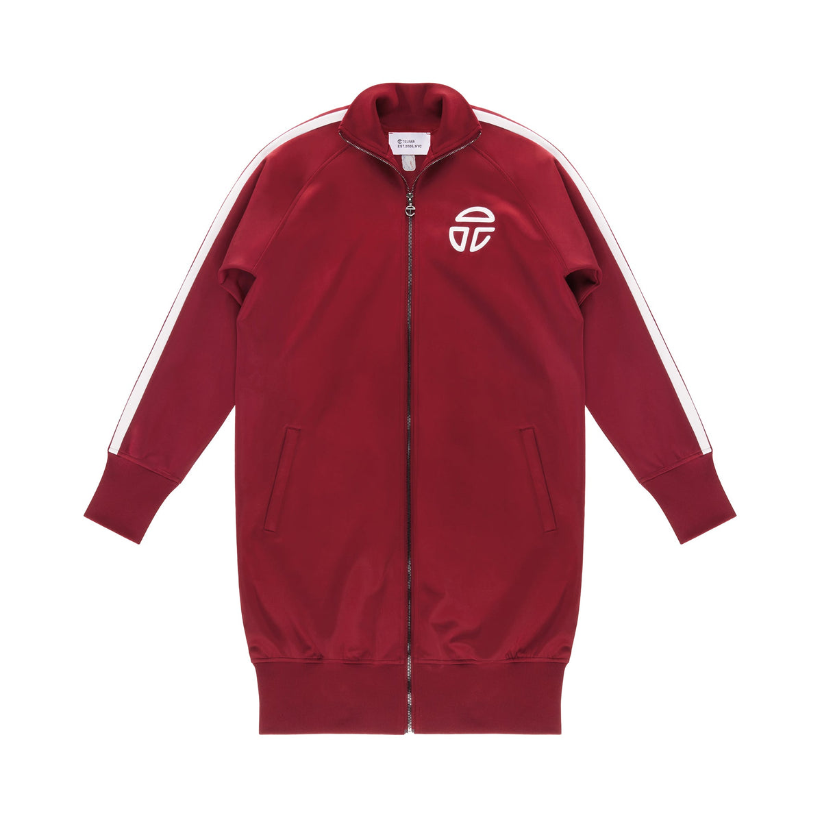 Tall Track Jacket - Oxblood - Jackets & Outerwear