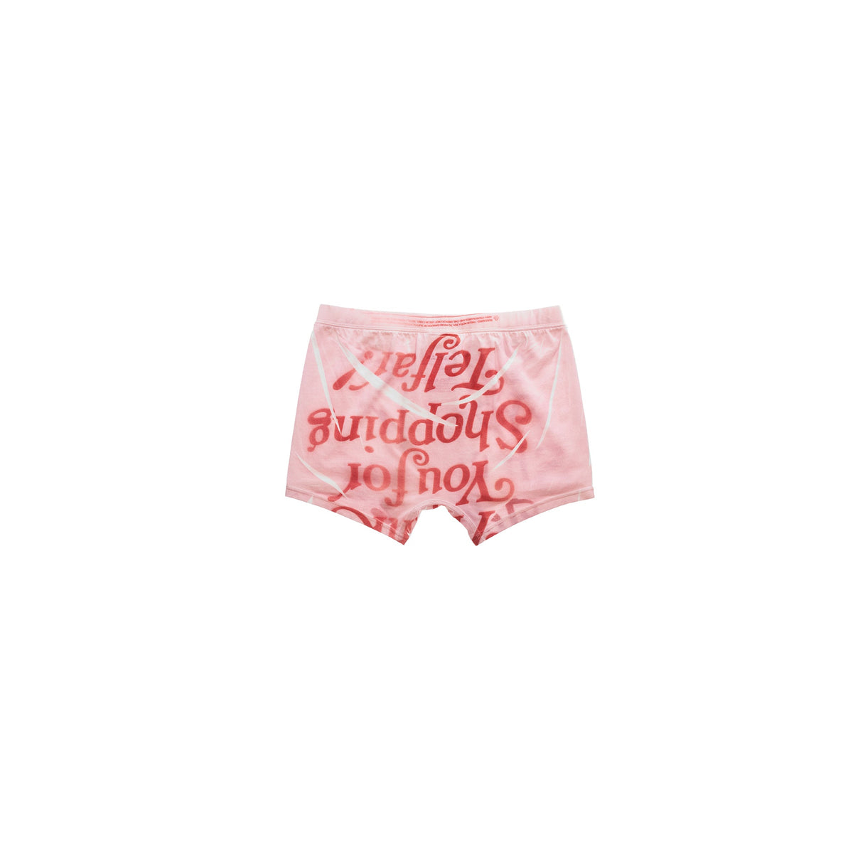 Thank You Brief - Pink - Plastic Bags