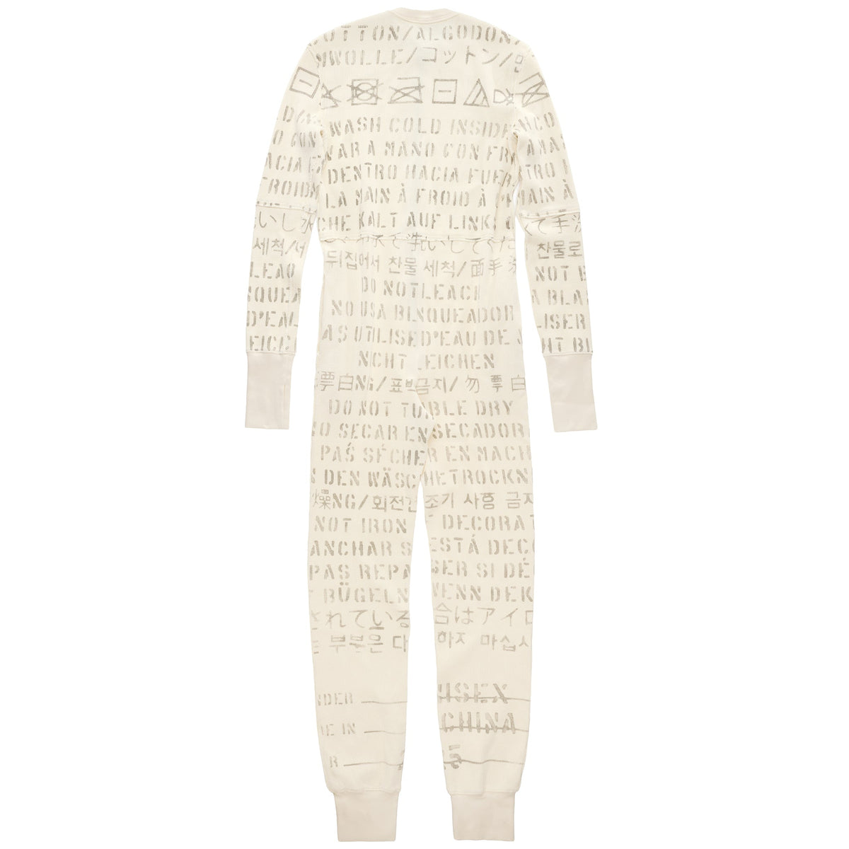 Thermal Jumpsuit - Cream - Sweaters & Hoodies