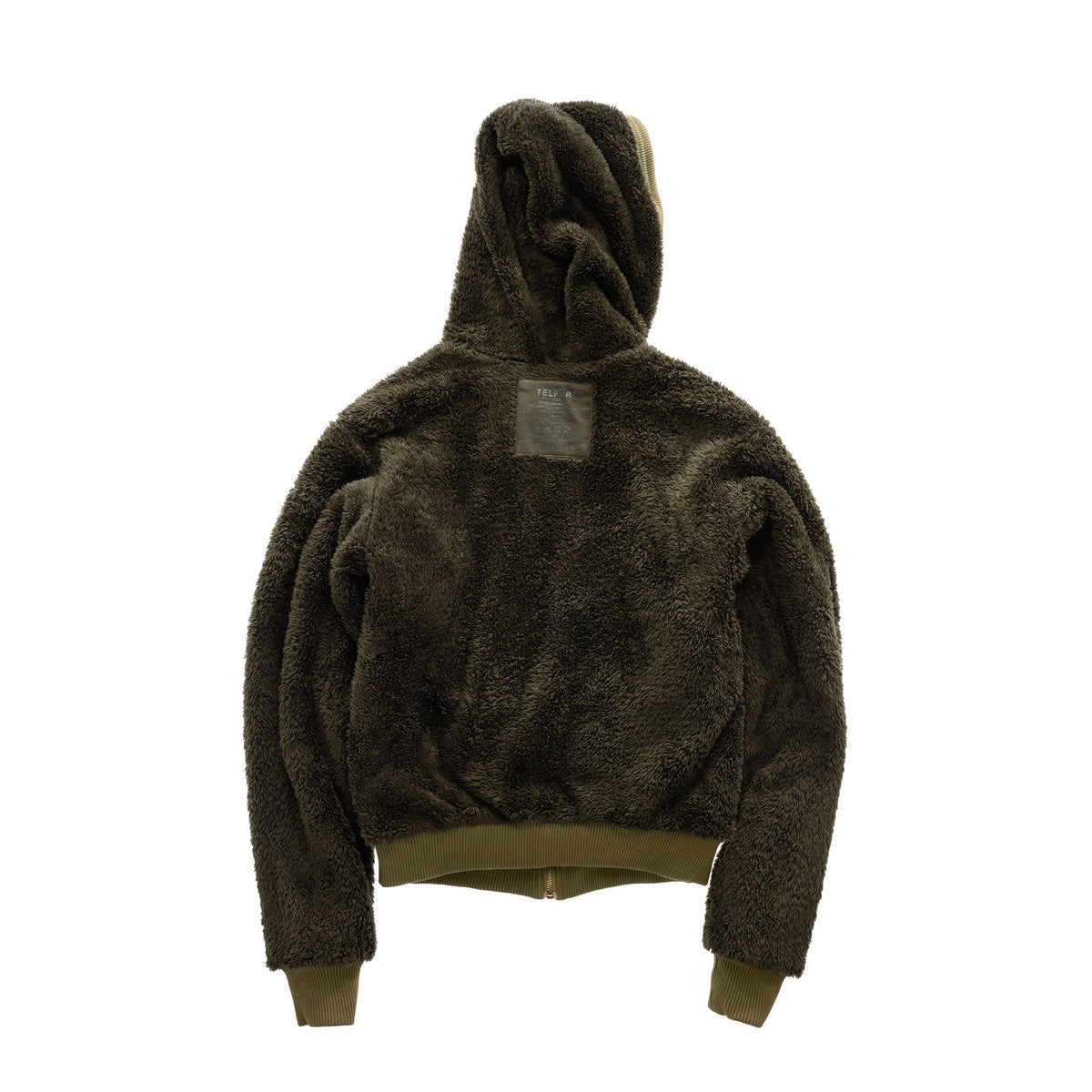 Thermal Sherpa Hoodie - Drab - Sweaters & Hoodies