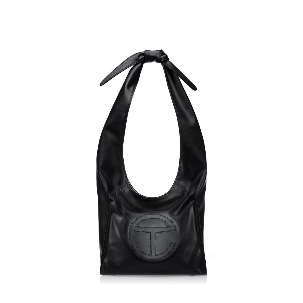 Medium Tie Bag - Black - Tie Bags