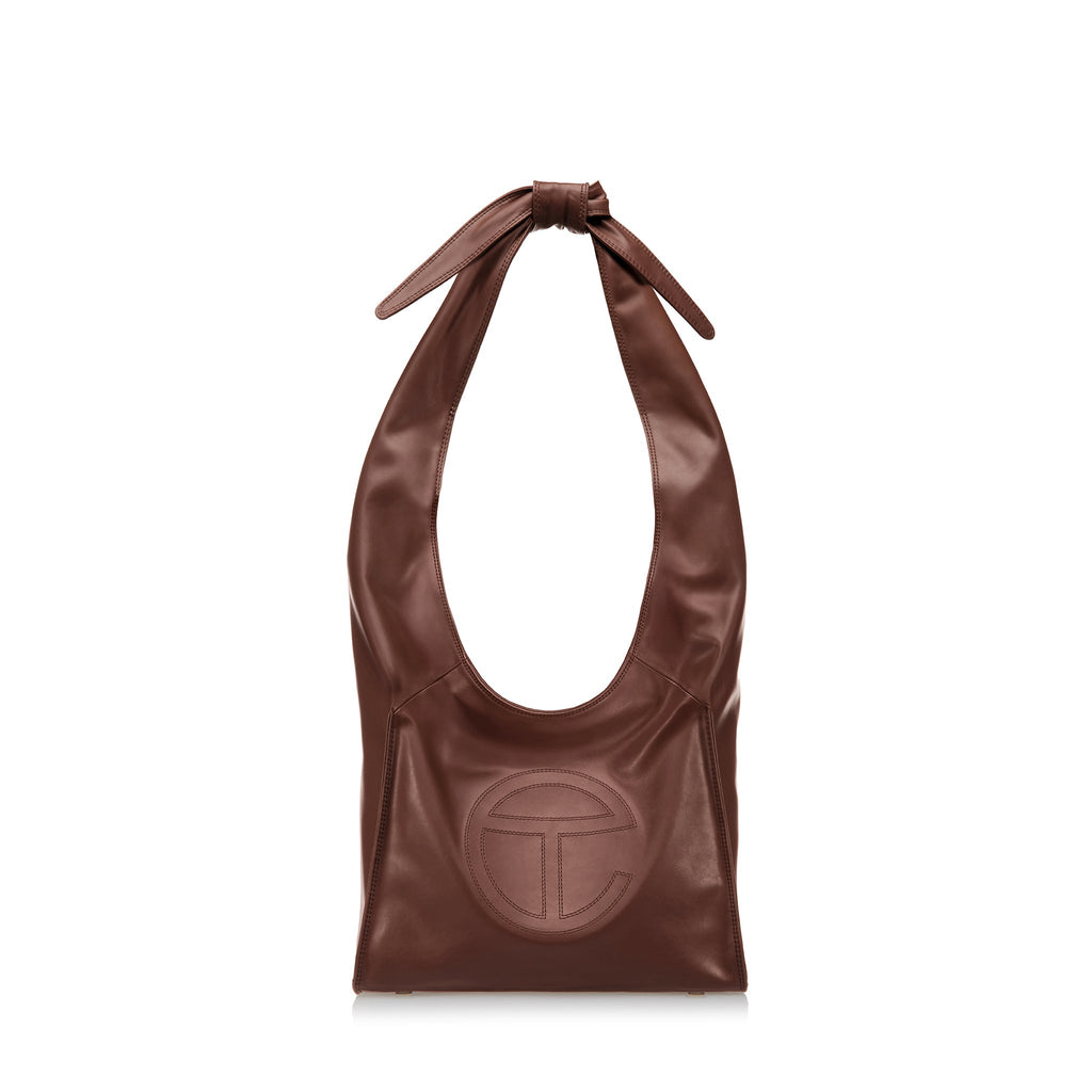 Medium Tie Bag - Brown - Tie Bags