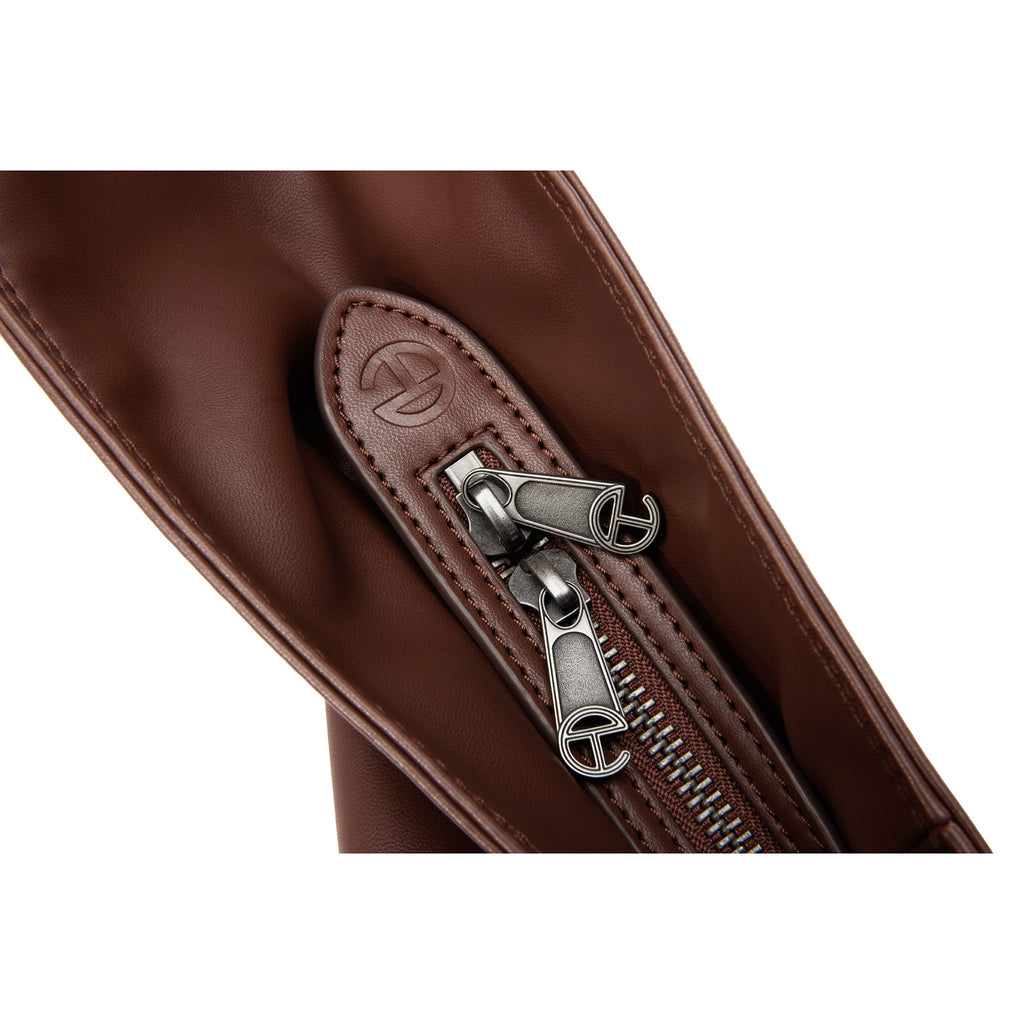 Medium Tie Bag - Brown - Tie Bags