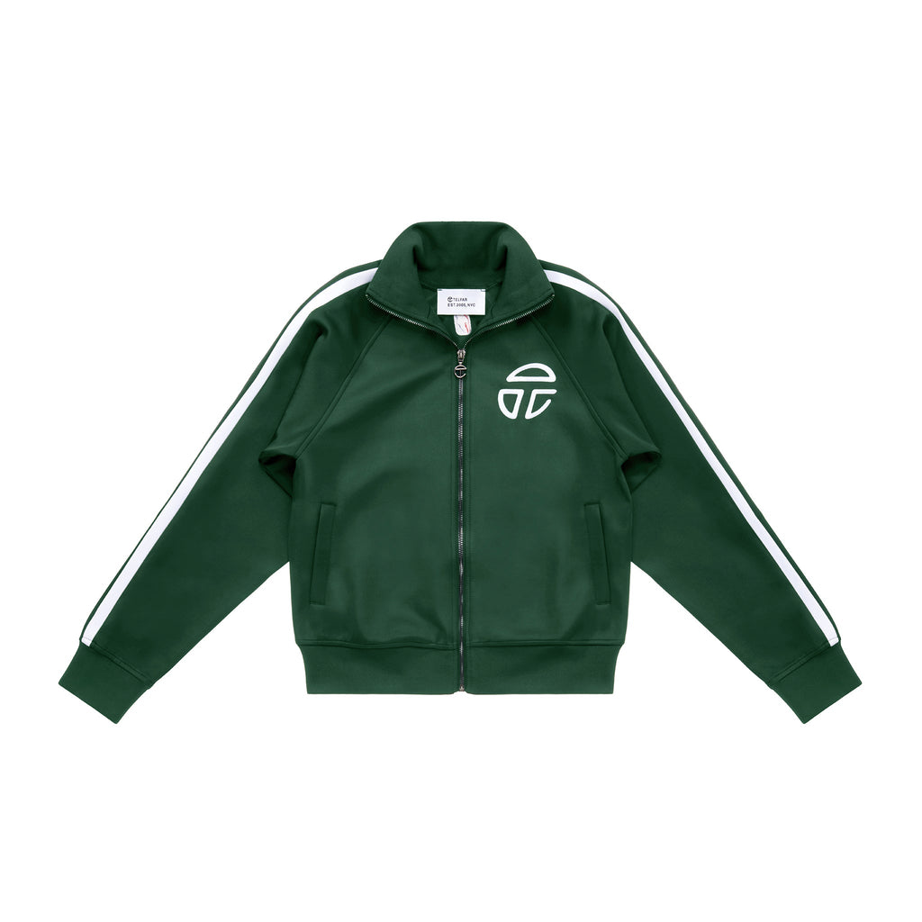 Track Jacket - Dark Olive - Jackets & Outerwear