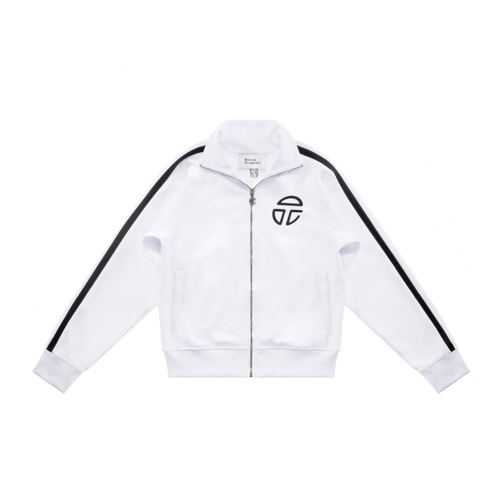 Track Jacket - White - Jackets & Outerwear