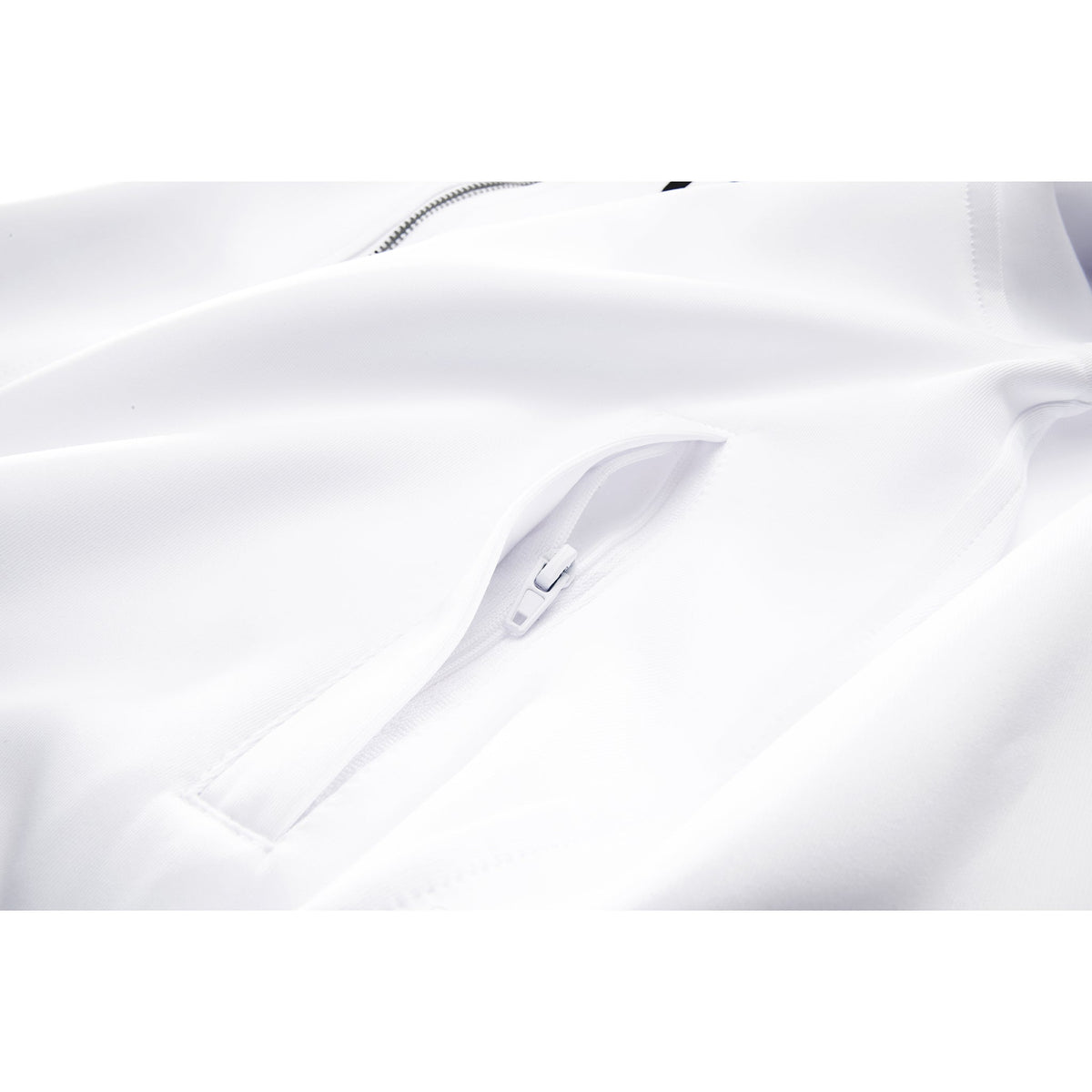 Track Jacket - White - Jackets & Outerwear