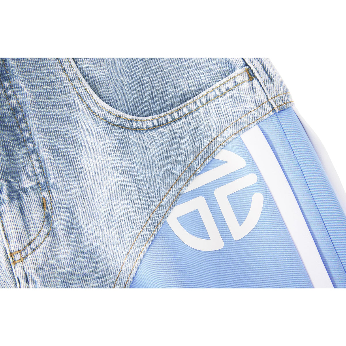 Track Jean - Light Blue/Baby Blue - Pants & Shorts