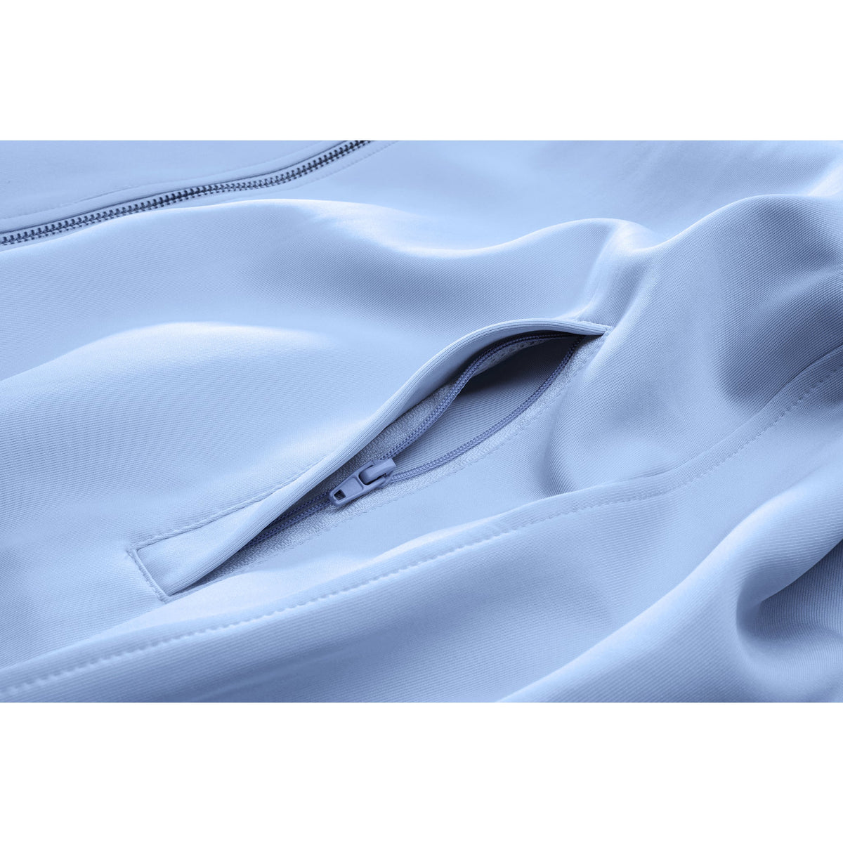 Tall Track Jacket - Baby Blue - Jackets & Outerwear