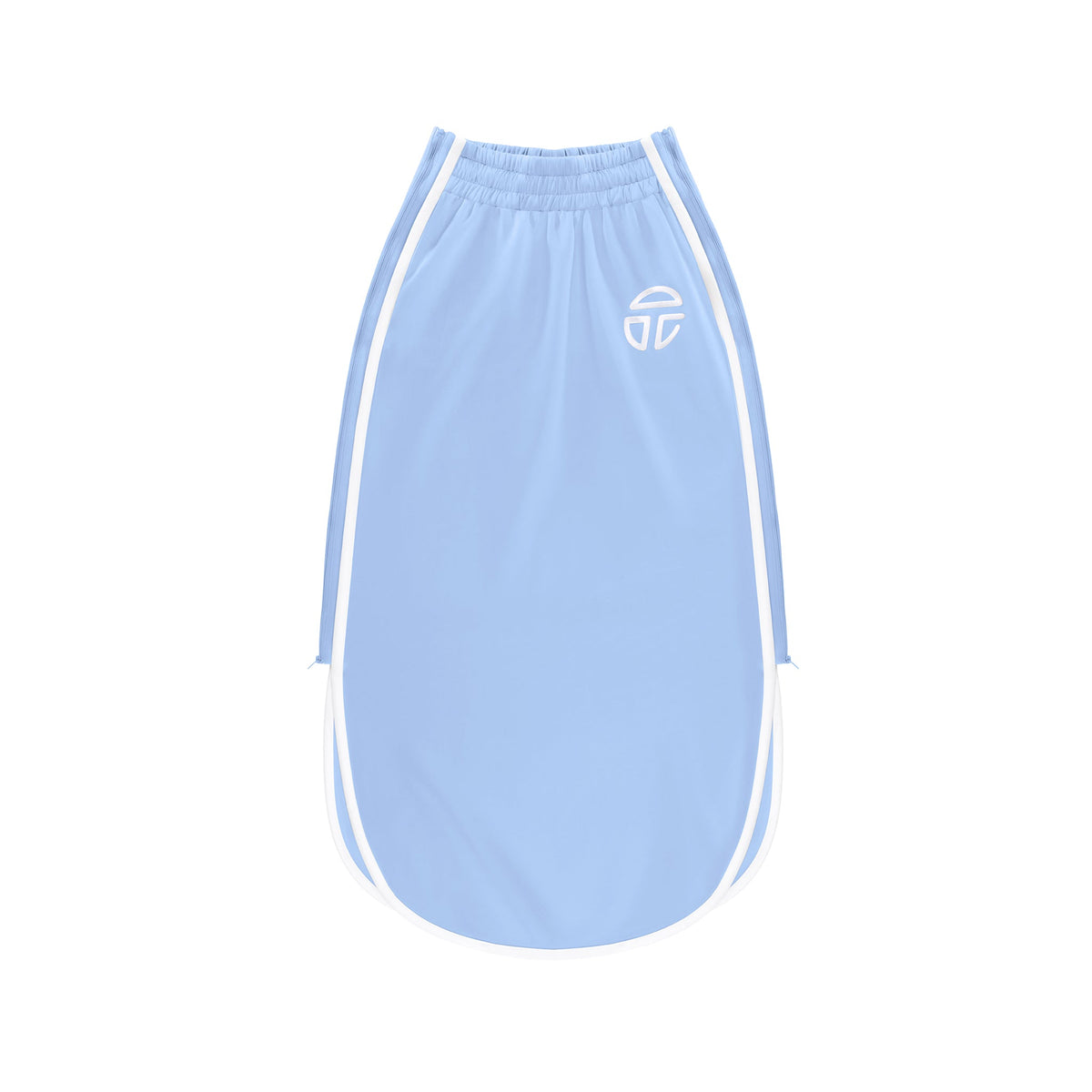 Track Long Skirt - Baby Blue - Dresses & Skirts