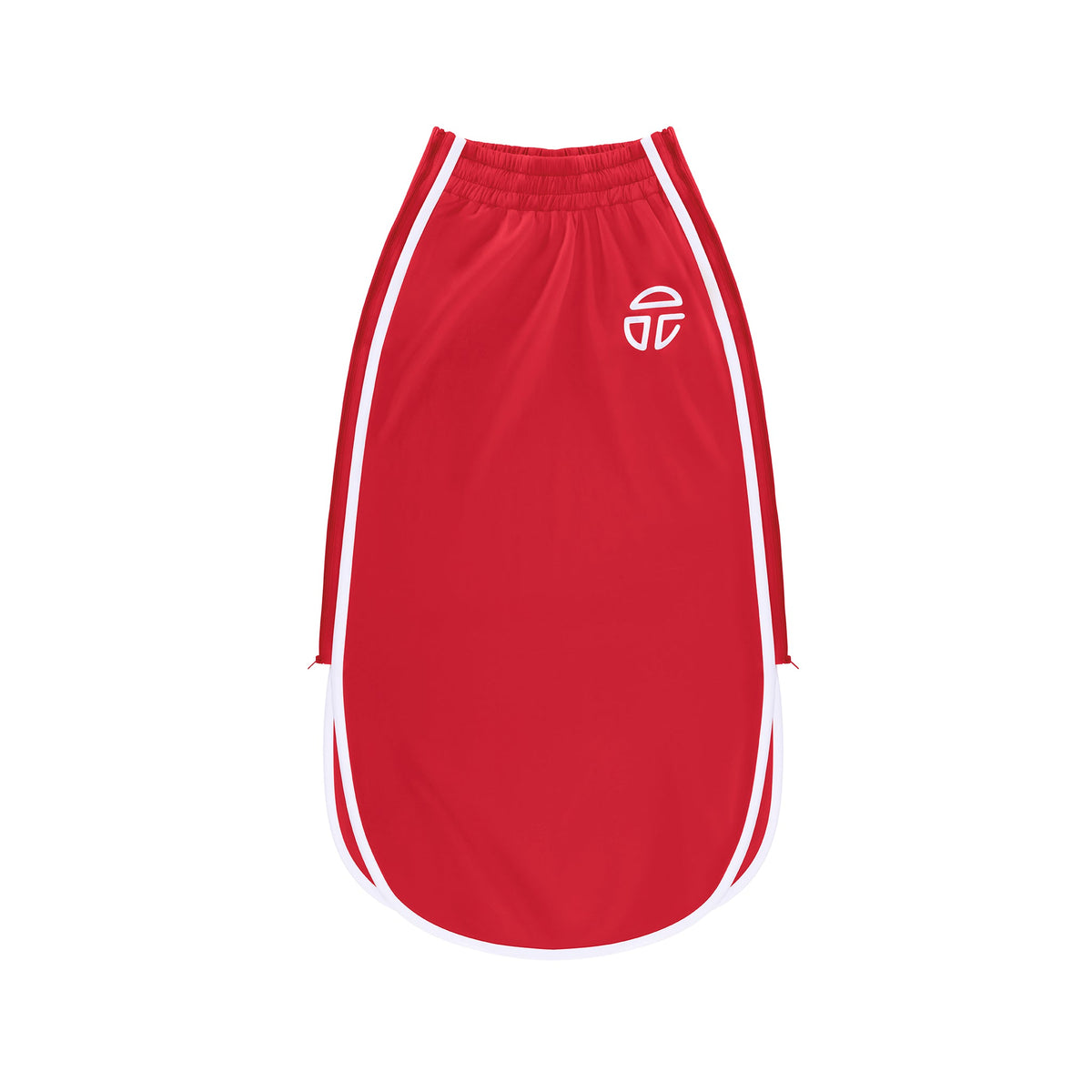 Track Long Skirt - Red - Dresses & Skirts