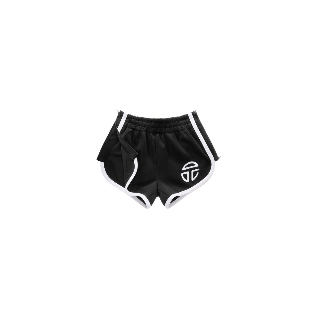 Track Short - Black - Pants & Shorts