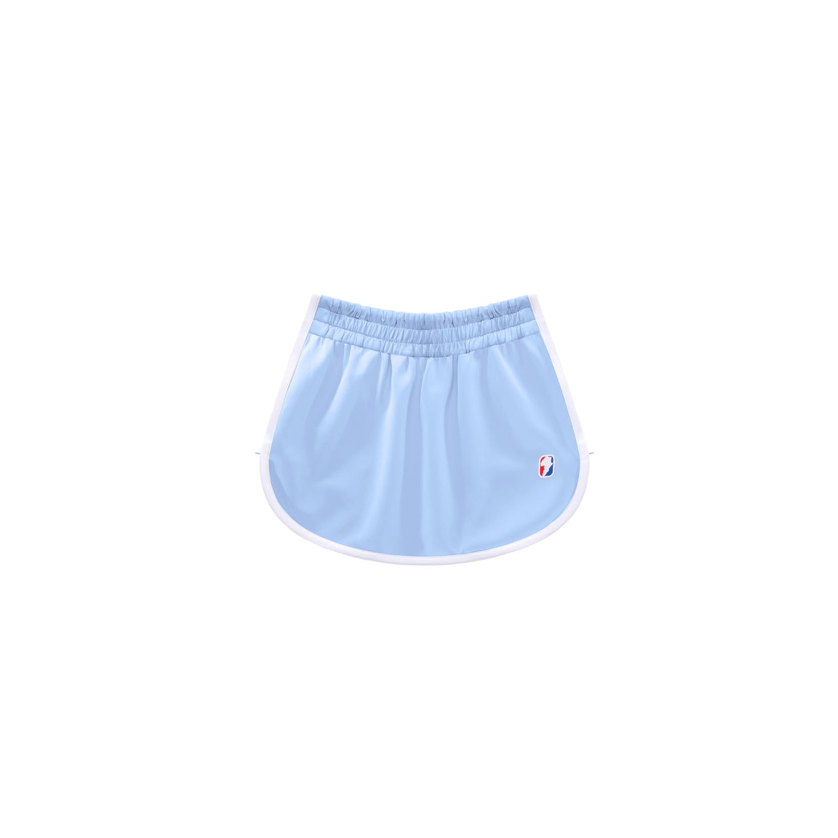 Track Short Skirt - Baby Blue - Dresses & Skirts