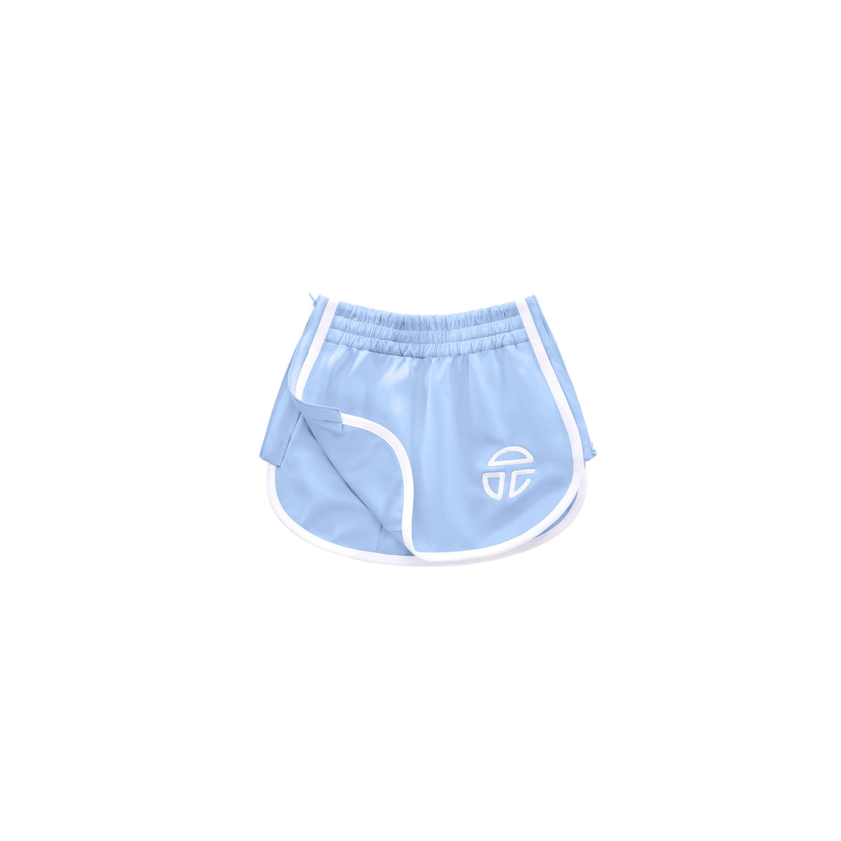 Track Short Skirt - Baby Blue - Dresses & Skirts