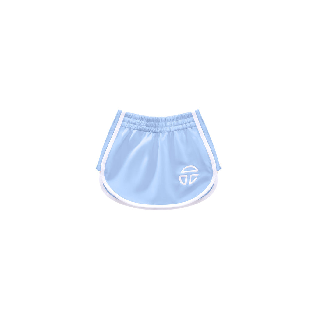 Track Short Skirt - Baby Blue - Dresses & Skirts