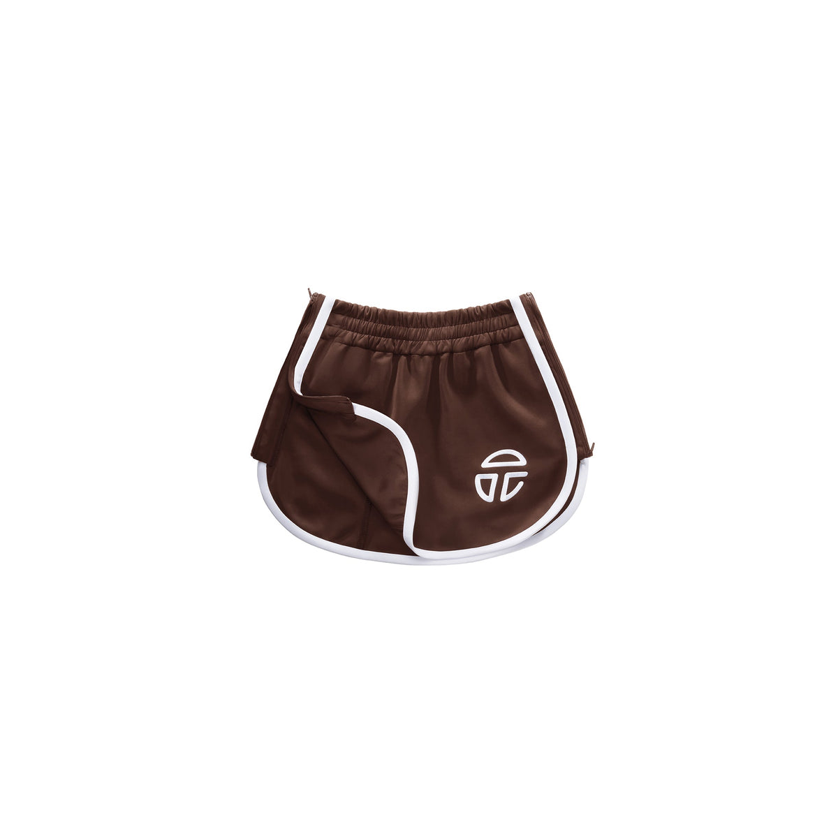 Track Short Skirt - Chocolate - Dresses & Skirts