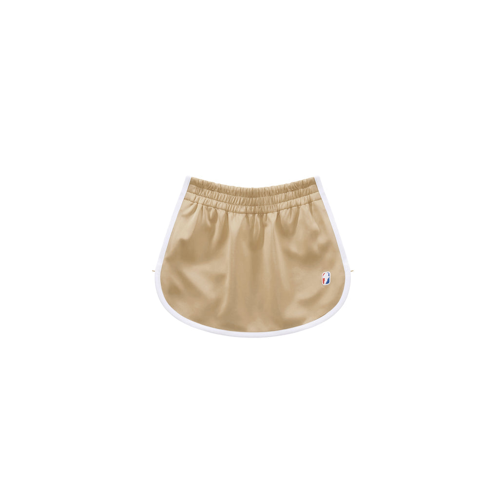 Track Short Skirt - Cream - Dresses & Skirts