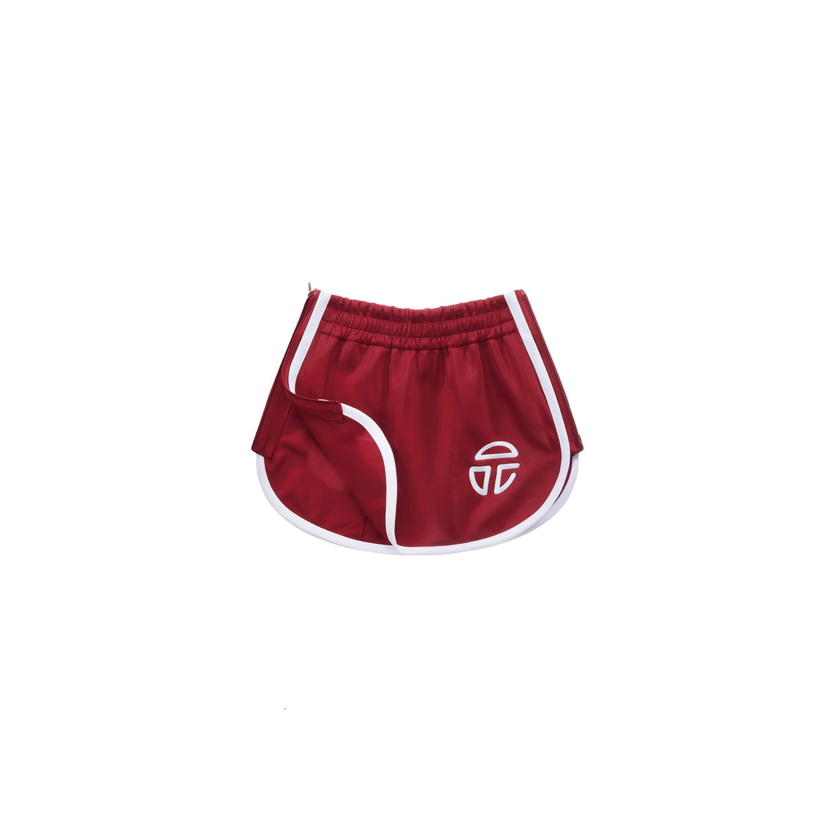 Track Short Skirt - Oxblood - Dresses & Skirts