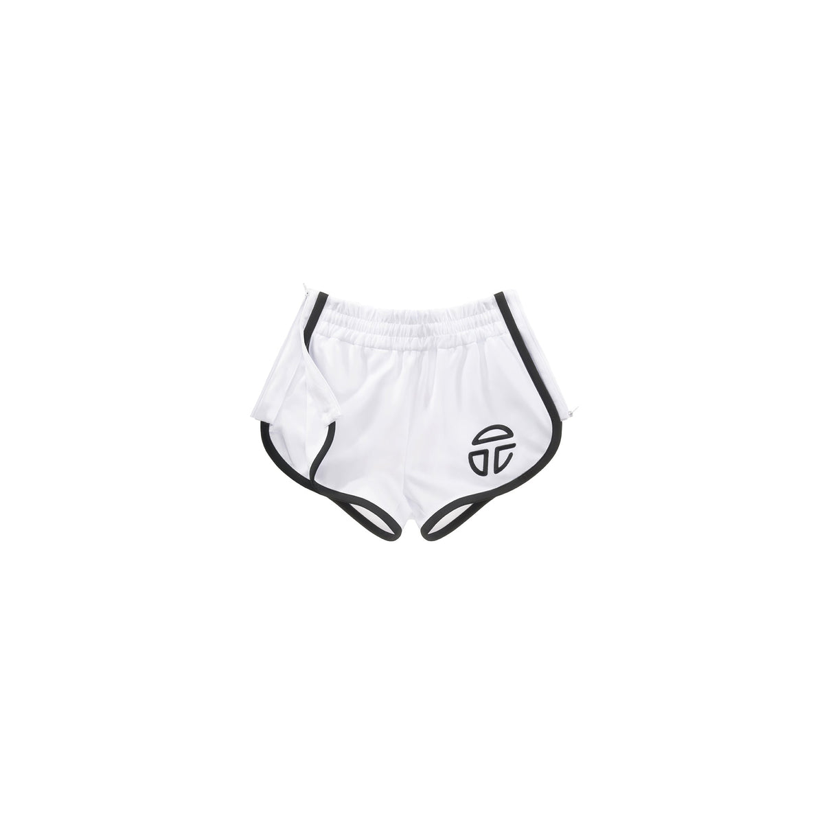 Track Short - White - Pants & Shorts