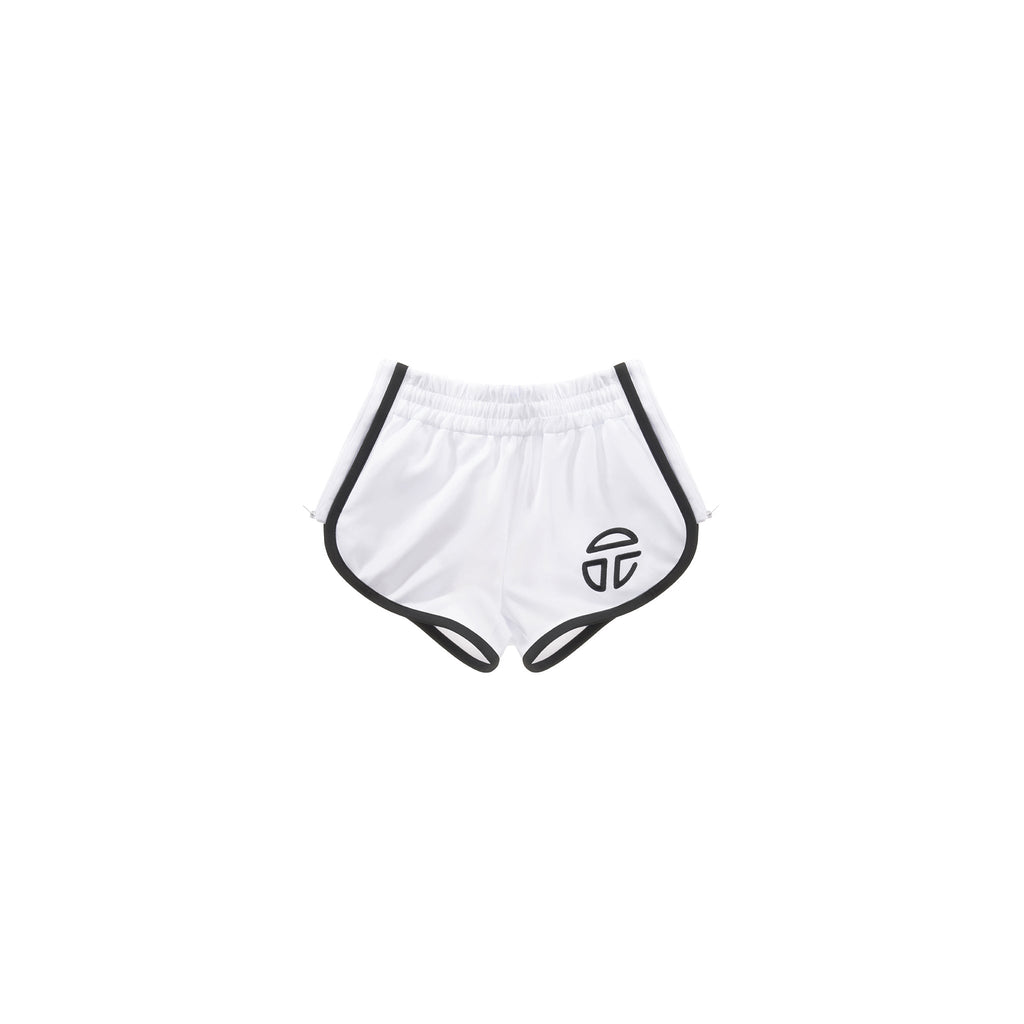 Track Short - White - Pants & Shorts