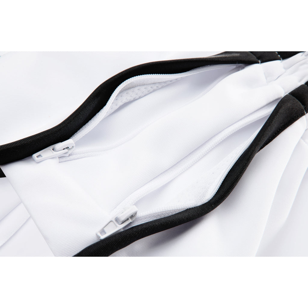 Track Short - White - Pants & Shorts