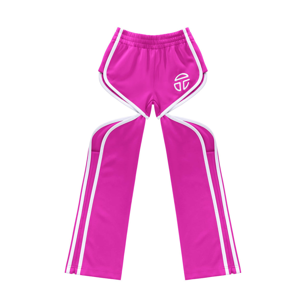 Thigh Hole Track Pant - Azalea - Pants & Shorts