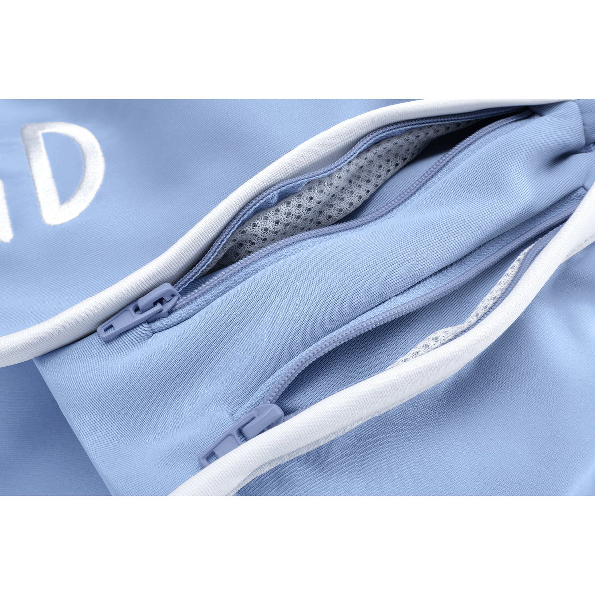 Thigh-Hole Track Pant - Baby Blue - Pants & Shorts