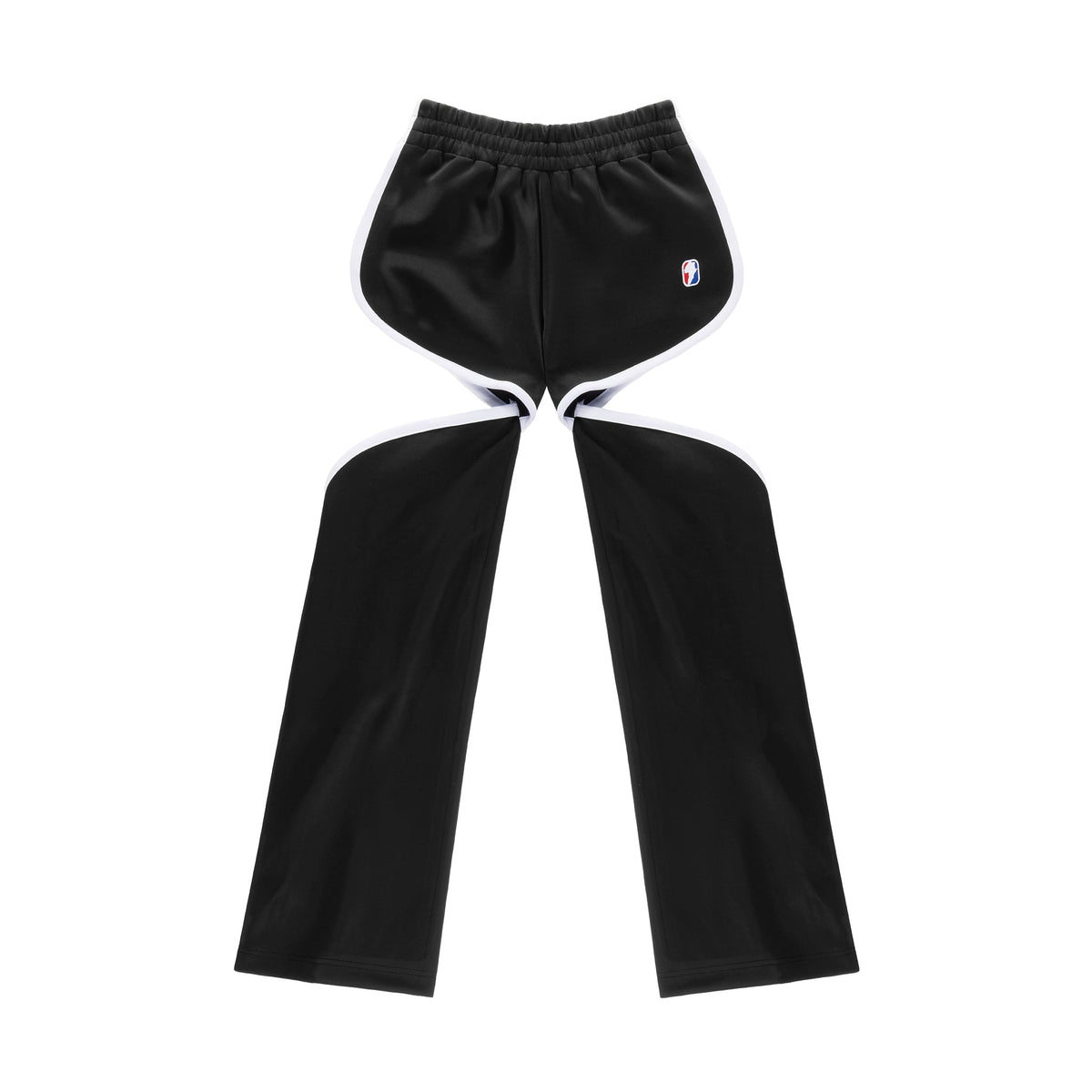 Thigh Hole Track Pant - Black - Pants & Shorts