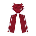 Thigh Hole Track Pant - Oxblood - Pants & Shorts