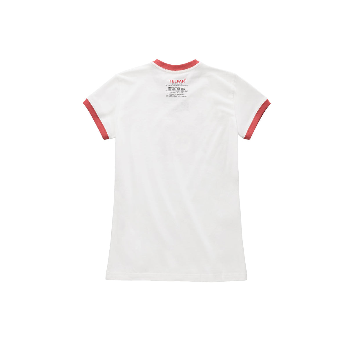 TTV Baby Ringer T - White - Tops & T-Shirts