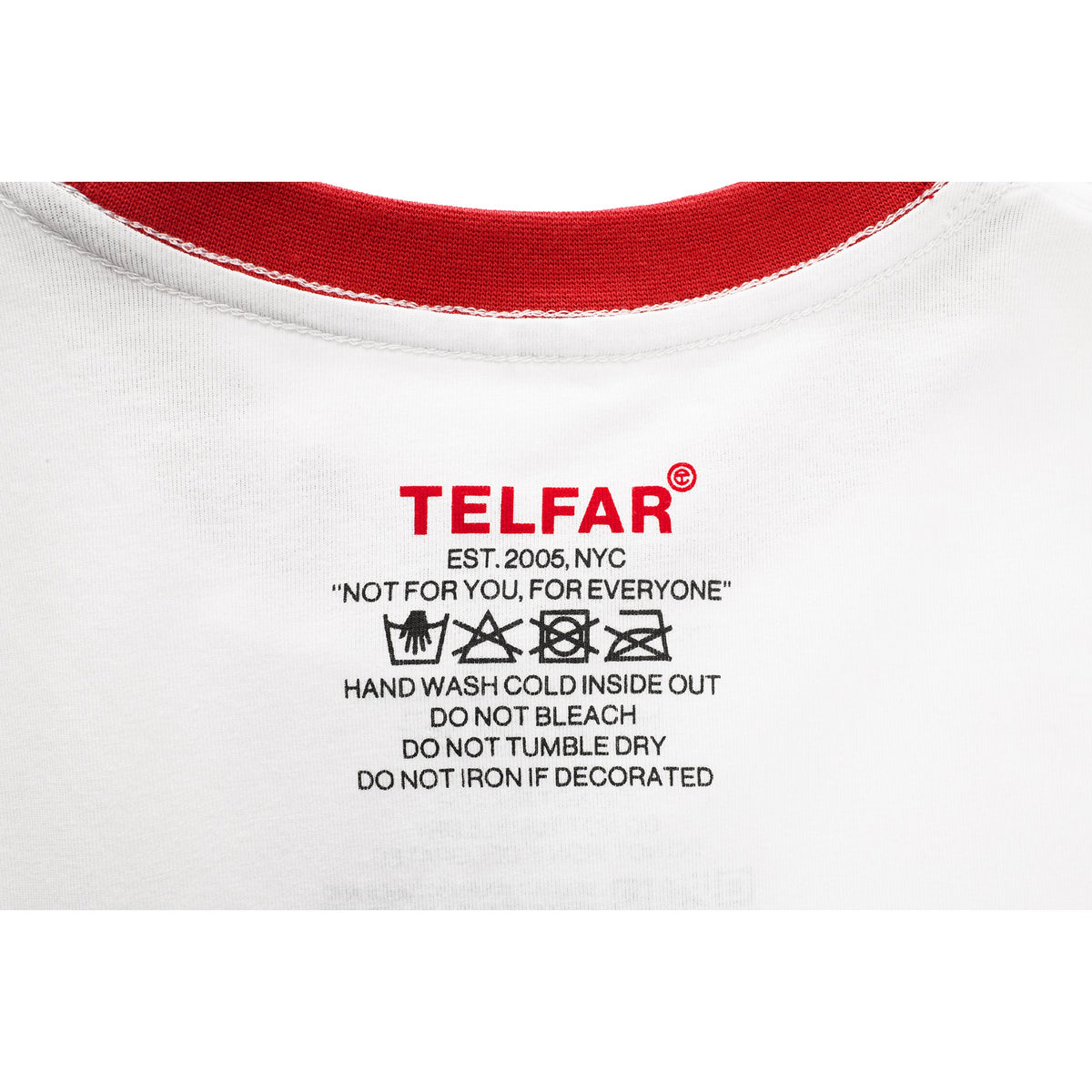 TTV Baby Ringer T - White - Tops & T-Shirts