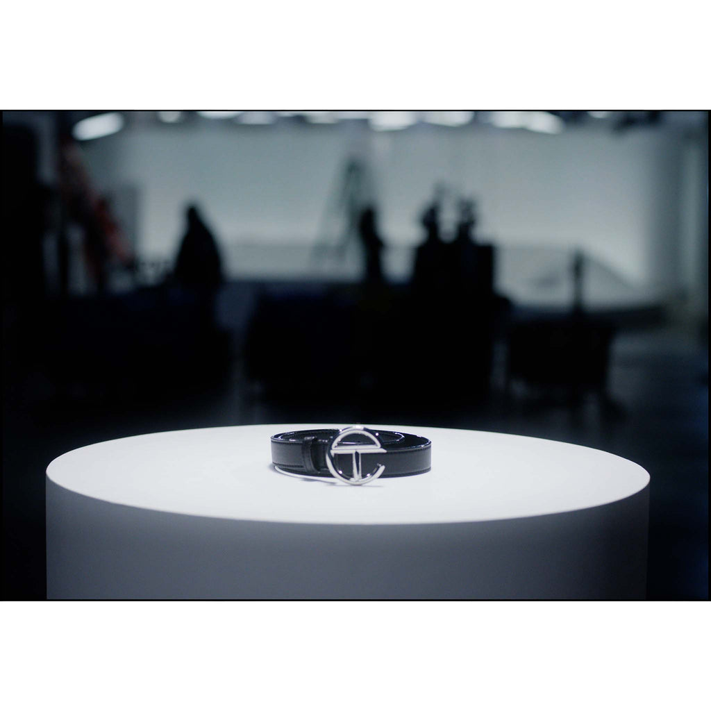 Logo Belt - Silver/Black - Belts