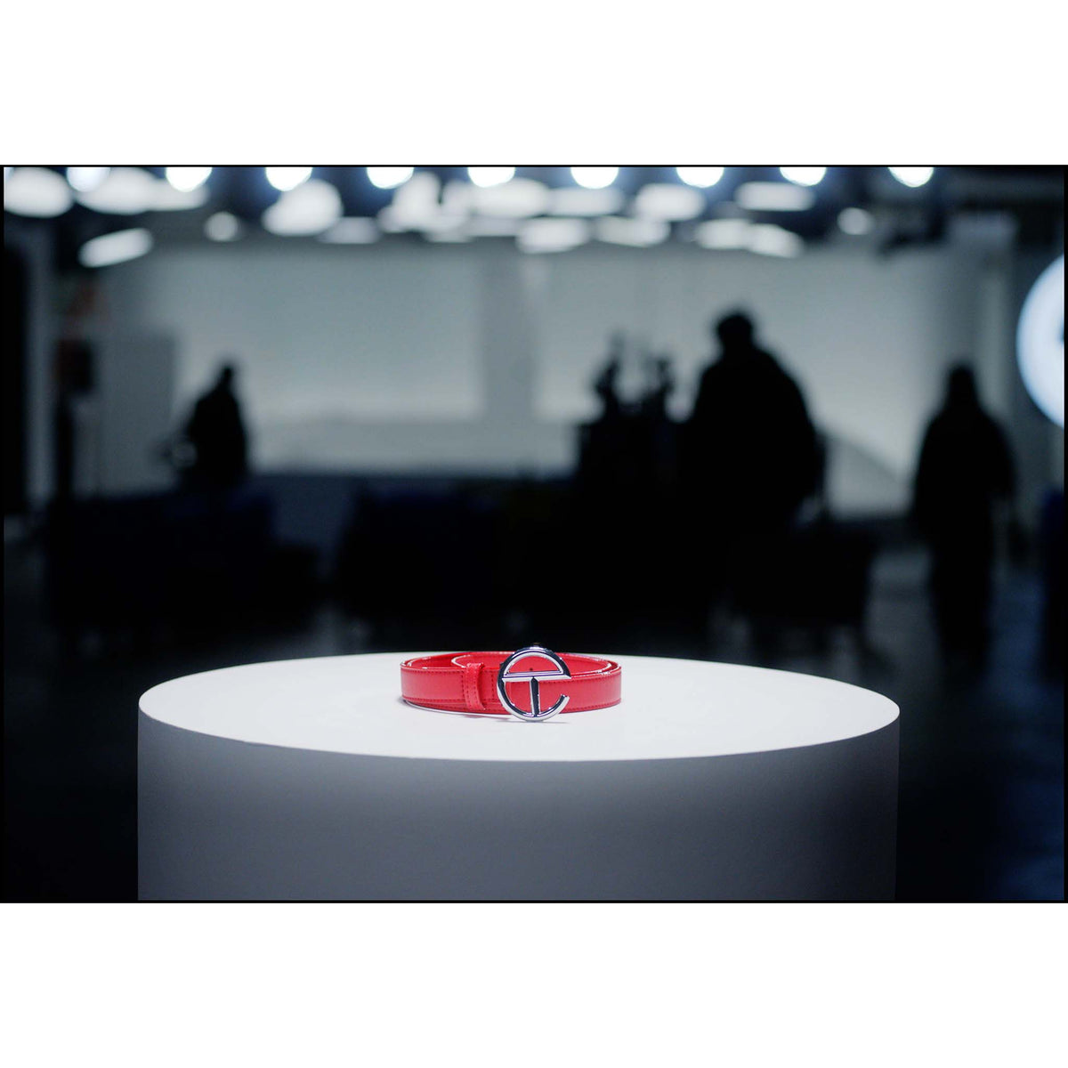 Logo Belt - Silver/Red - Belts
