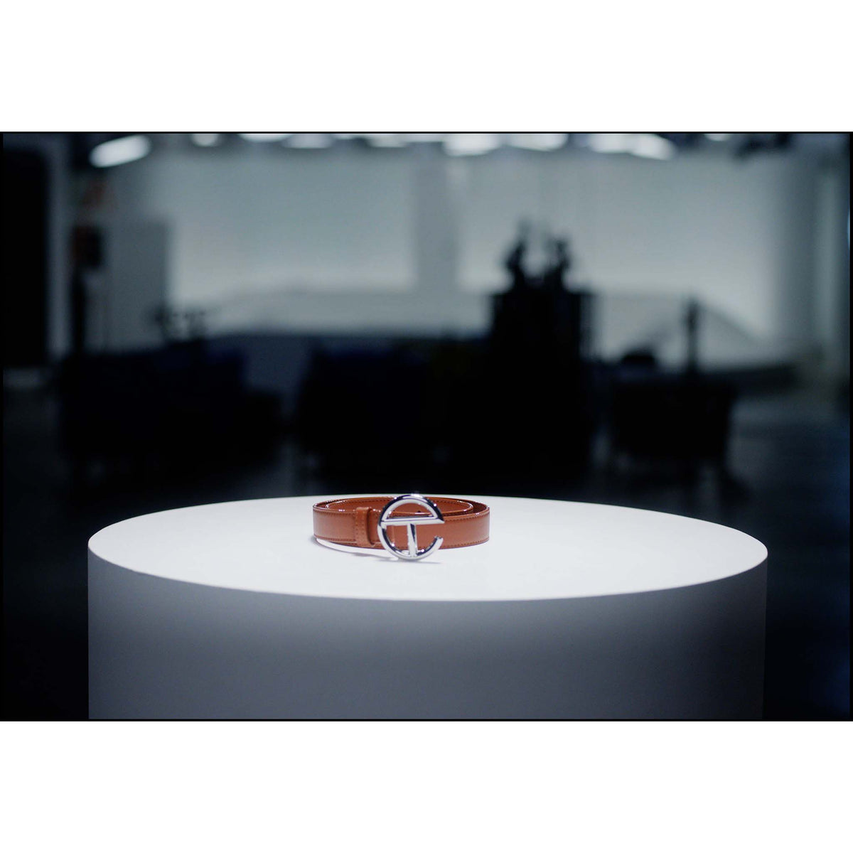 Logo Belt - Silver/Tan - Belts