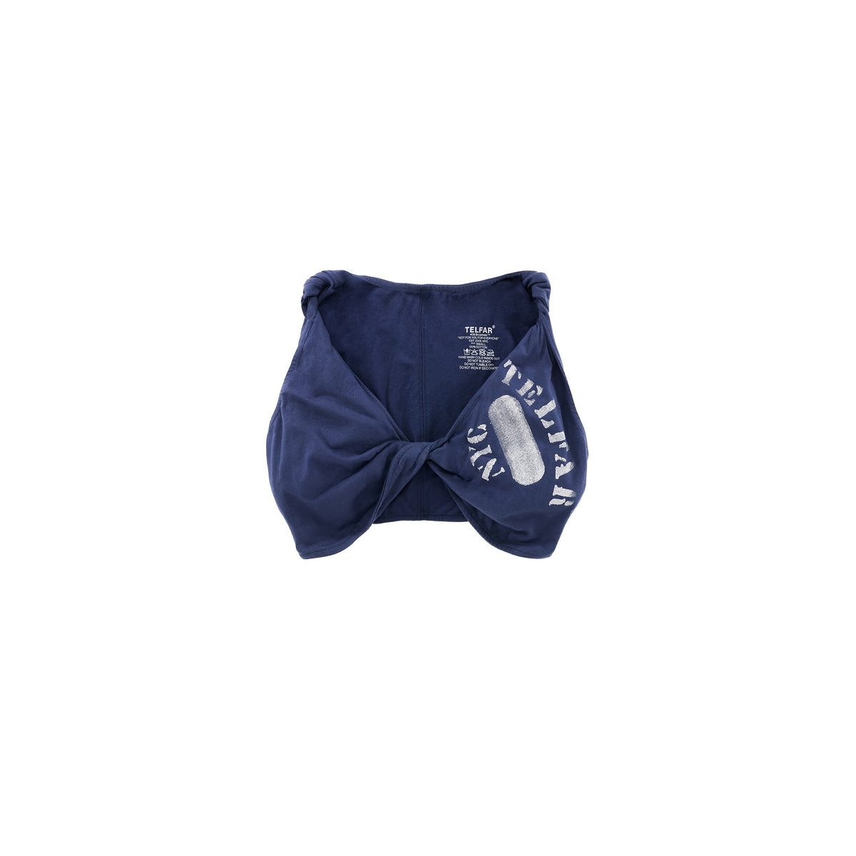 Twist Bra - Navy - Tops & T-Shirts