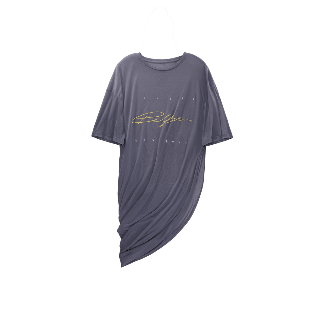 Twisted Tall T - Navy - Tops & T-Shirts