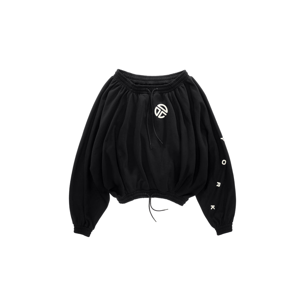 Upside Down Crewneck - Black - Sweaters & Hoodies