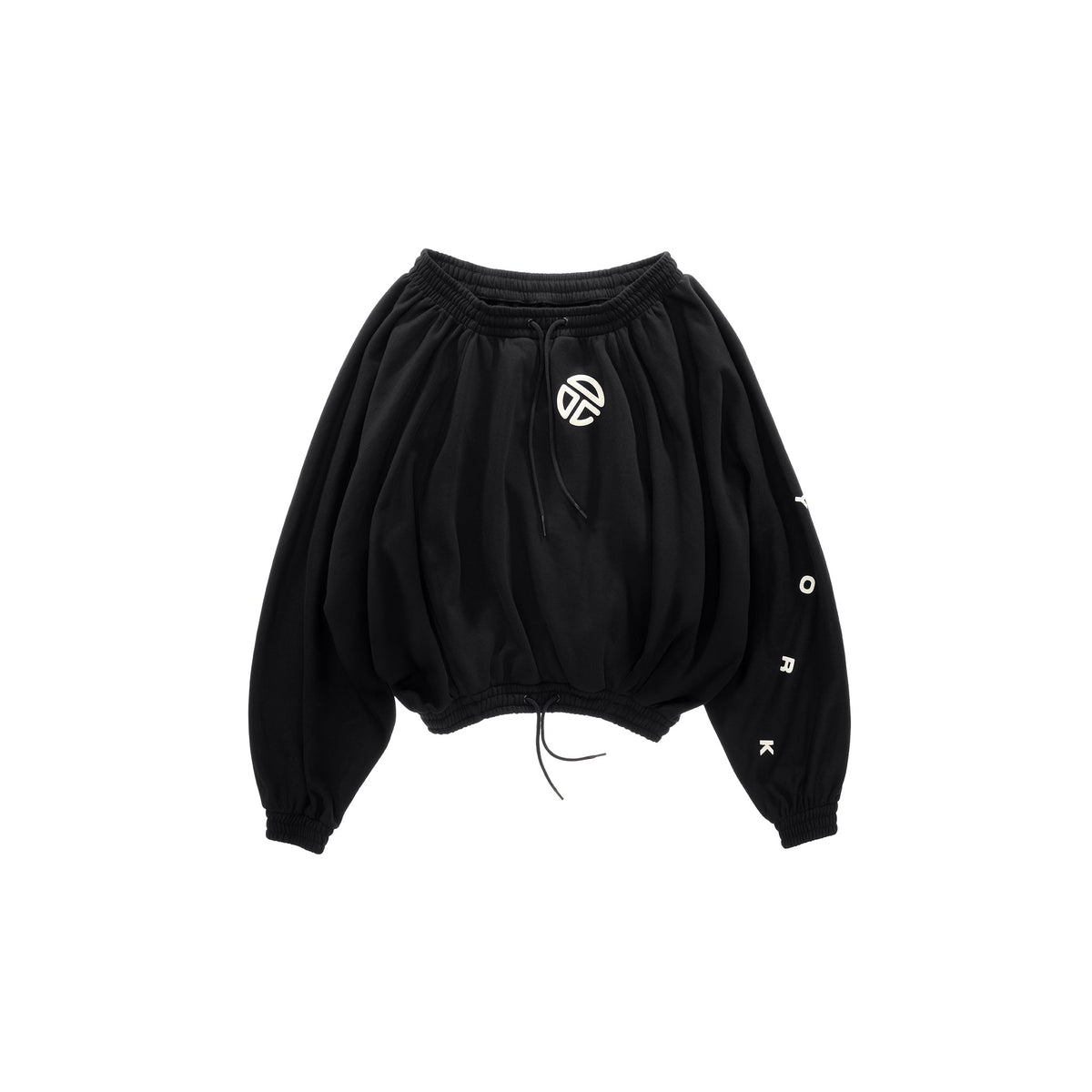 Upside Down Crewneck - Black - Sweaters & Hoodies