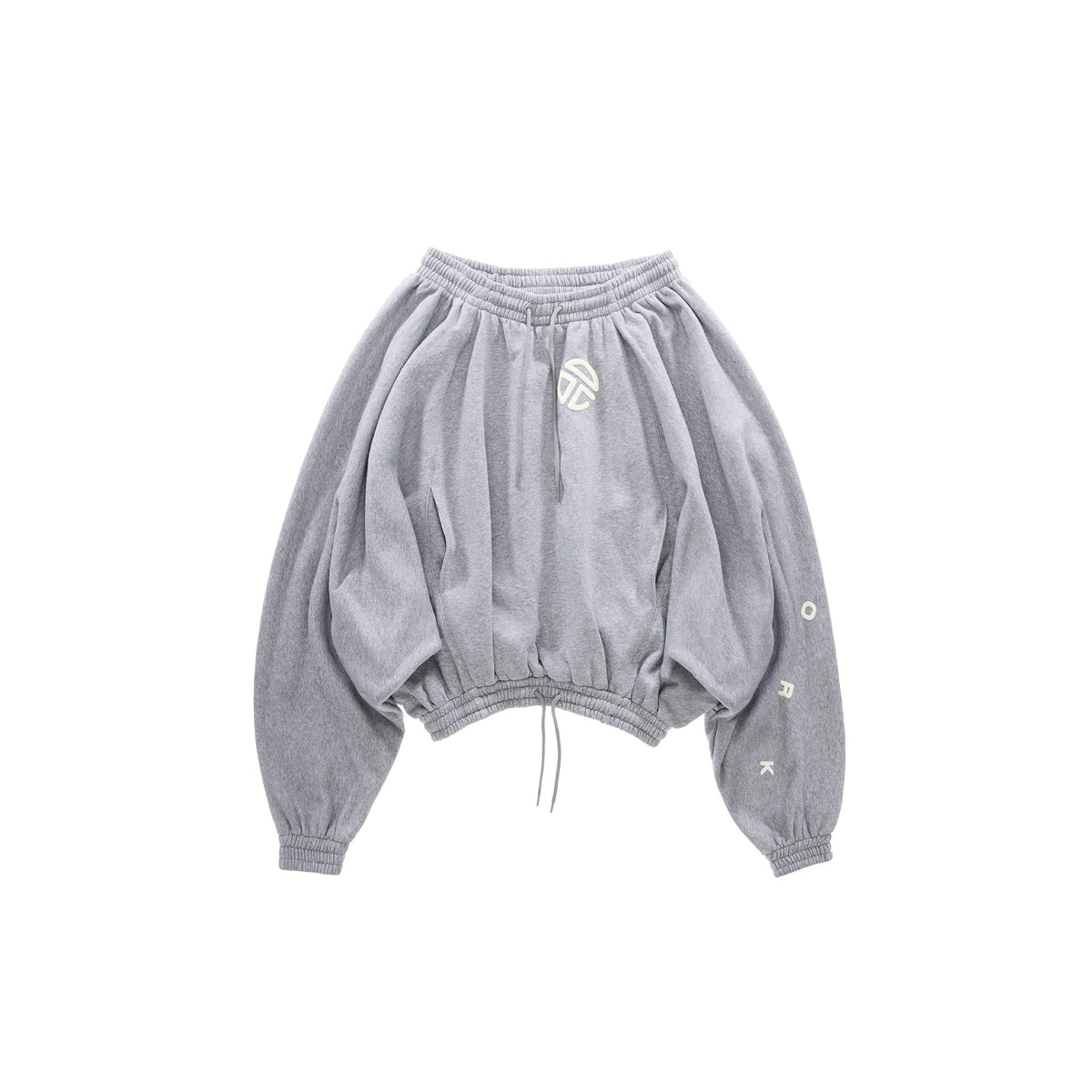 Upside Down Crewneck - Grey - Sweaters & Hoodies