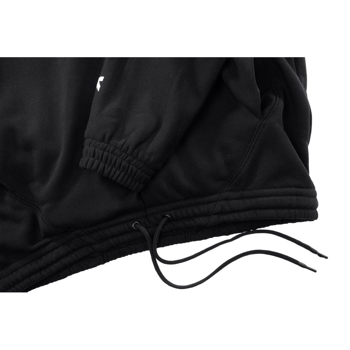 Upside Down Hoodie - Black - Sweaters & Hoodies