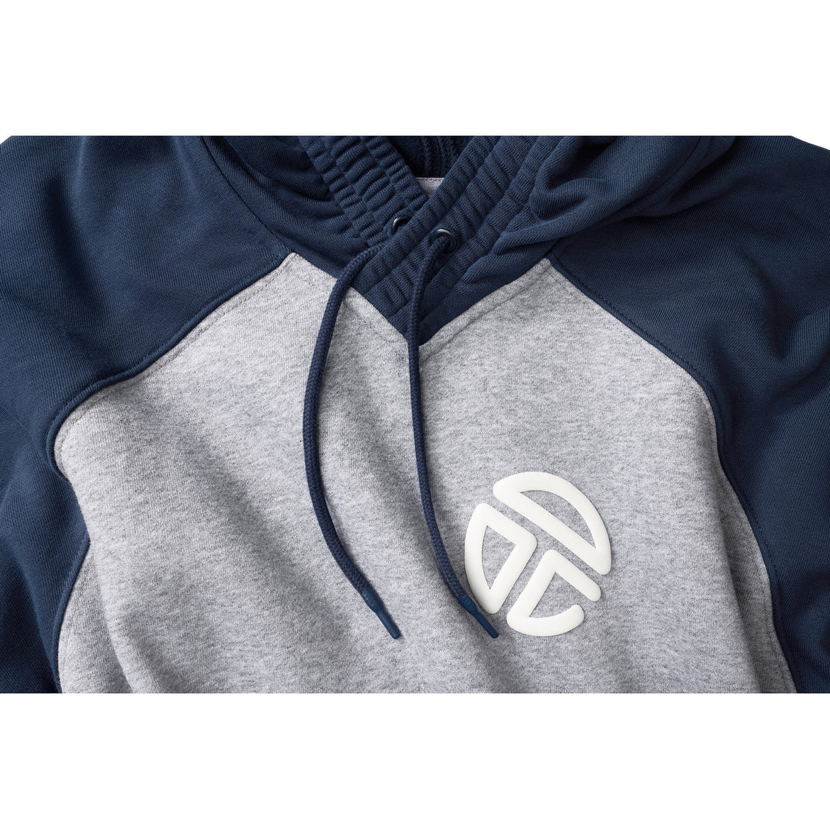 Upside Down Hoodie - Grey/Navy - Sweaters & Hoodies