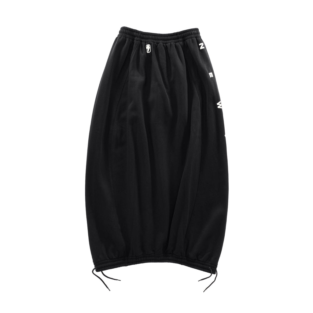 Upside Down Sweatskirt - Black - Dresses & Skirts